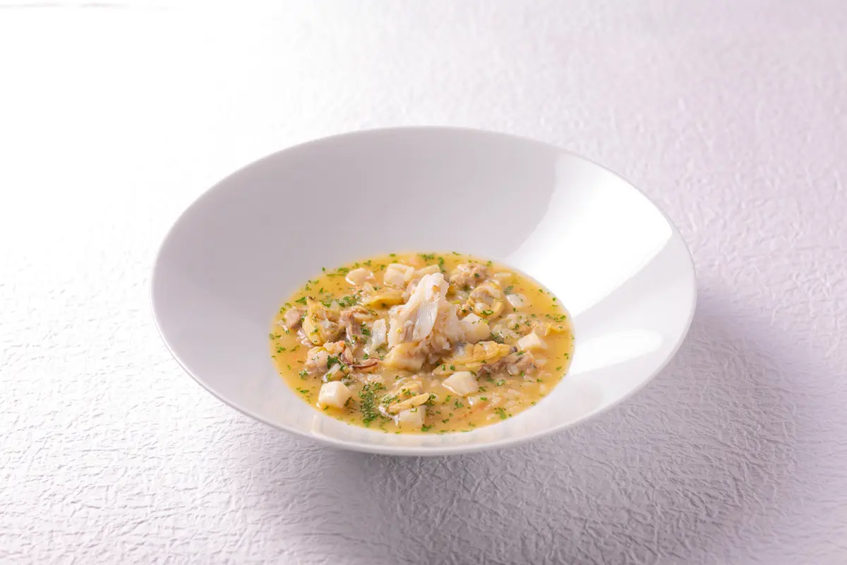 パリサンク コース料理例